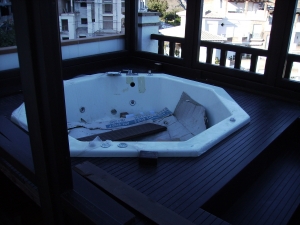 Tarima de Ipe para jacuzzi