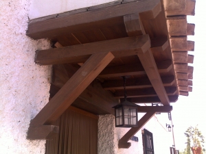 Techo de madera